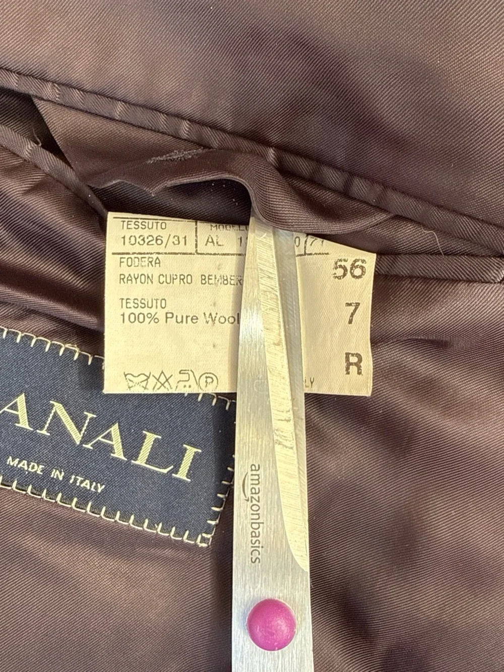 Canali Men's Dark Navy Single-Breasted Blazer